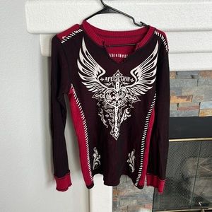 Reversible Affliction top